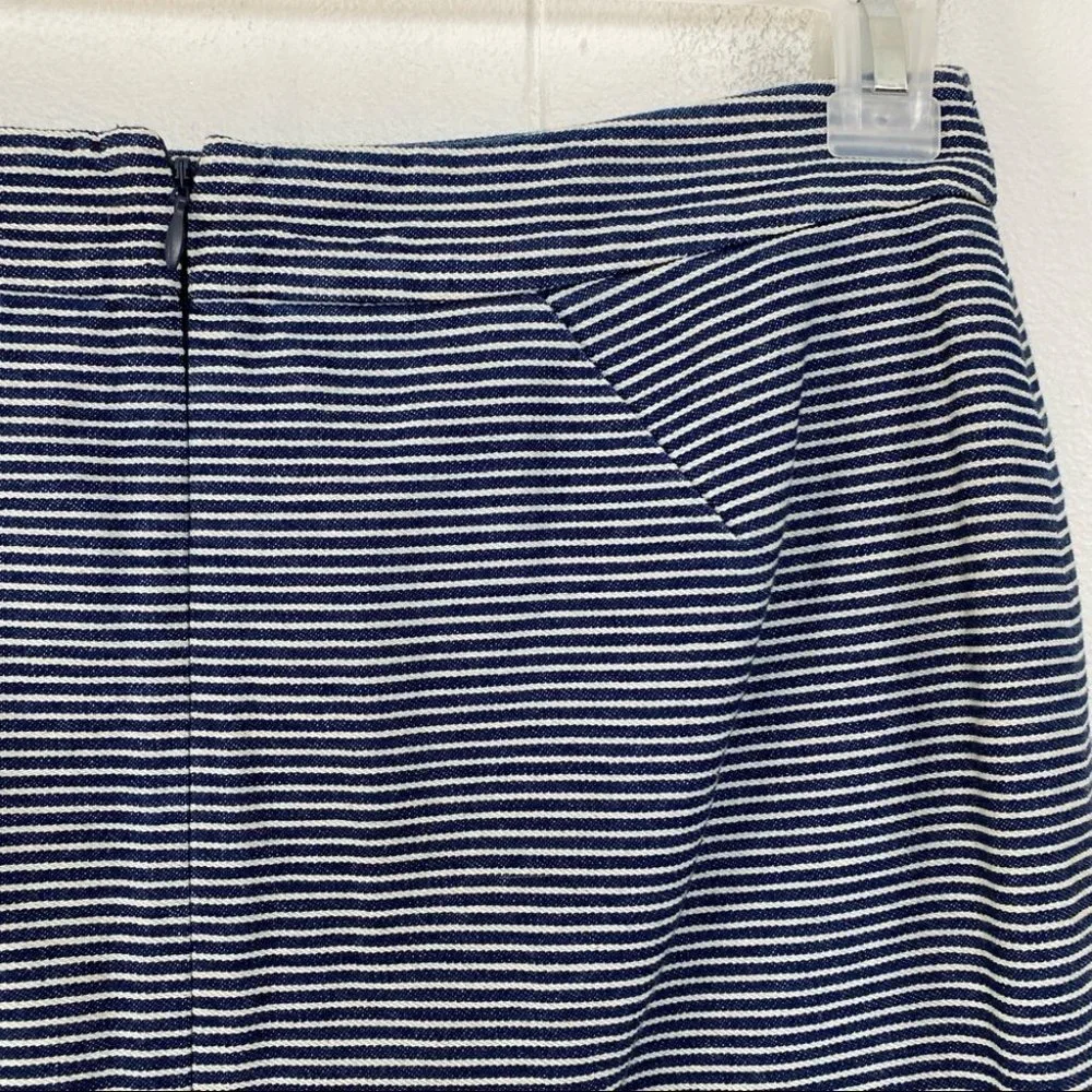 NWT Kate Spade Saturday Layover Skirt in Railroad Stripes Pencil Skirt - Picture 11 of 11